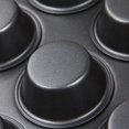 thumbnail image 4 of 1 piece round pan, giant 12 cavity cake pan, muffin pan, muffin pan, cupcakes, brownies, dessert, candy, 4 of 5