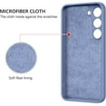 thumbnail image 5 of for Samsung Galaxy S23 Case, Slim Silicone | 360° Ring Holder Kickstand | Support Car Mount | Soft Gel Rubber Hybrid Bumper Samsung Galaxy S23 Phone Case Cover for Girls Women, Grey, 5 of 17