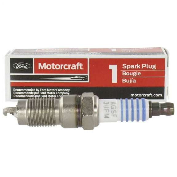 Motorcraft SP504X 1.0" x 1.0" x 3.4" SPARKPLUG, One Piece
