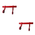 thumbnail image 3 of Ruiboury Lightweight Aluminum Alloy Handlebar Extender Mountain Bike Front Light Bracket Lamp Flashlight Mounted Bar red 2Set, 3 of 6