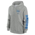 thumbnail image 2 of Women's-Nike  Heather Gray UCLA Bruins Phoenix Full-Zip Hoodie, 2 of 3
