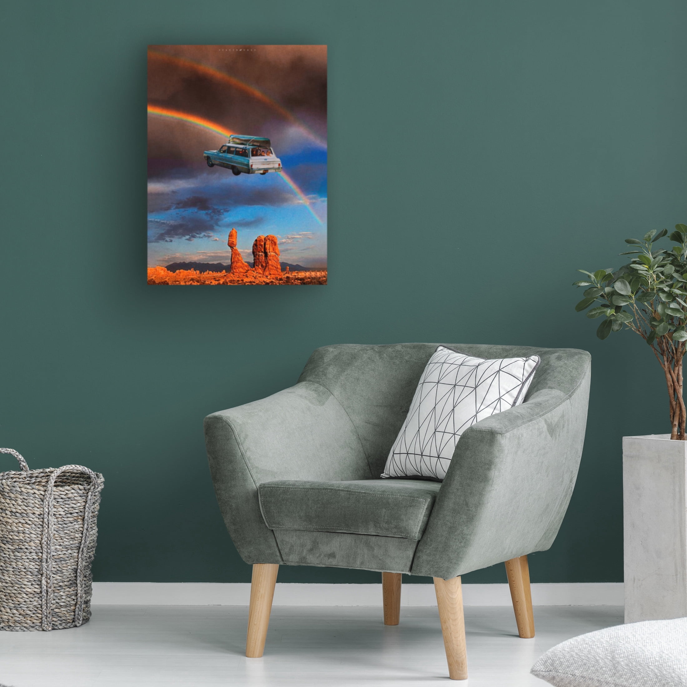 Trademark Fine Art spacerocket art 603 Canvas Wall Art