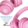 thumbnail image 2 of Auriculares Mokata Volumen limitado 85dB Bluetooth inalámbrico sobre la oreja para niños, 2 of 3