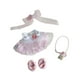 thumbnail image 1 of Ropa para muñecas de 17 cm, ropa bonita para muñecas, traje, accesorios para muñecas, adorables atuendos de juguete para niños, ropa para muñecas con con tetera, 1 of 9