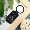 thumbnail image 6 of Father's Day Gifts for Dad from Daughter Son, Dad Birthday Gift Drive Safe Keychain for Him Father Papa Gifts Dad Gift from Daughter Son Father's Day Gift for Husband from Wife, 6 of 7