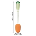 thumbnail image 3 of Kitchen Decor Long Handle Household Multifunctional Cup Washing Brush Cleaning Brush Carrot One Brush Three Purpose Cup Brush Bottle Brush Cleaning Brush, 3 of 6