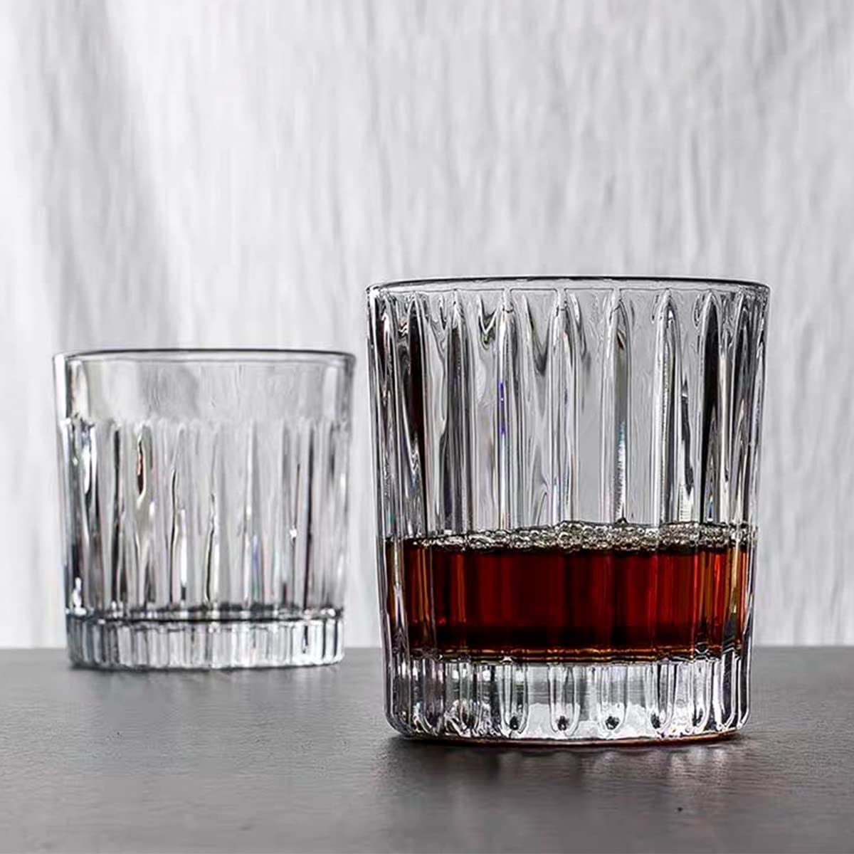 Whiskey Glasses Set of 2, 10.5 oz Old Fashioned Rocks Glass Whiskey  Tumblers Home Bar Drinks Bourbon…See more Whiskey Glasses Set of 2, 10.5 oz  Old