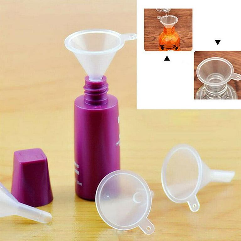 Small Funnel Empty Bottle Filling Tools Tiny Funnel for Cosmetic Perfume 2023 J5k8, Pink