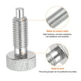 thumbnail image 4 of Uxcell Spring Plunger M12x1.75 Thread Size Pin Dia.4mm Non-Locking Stainless Steel, 4 of 6