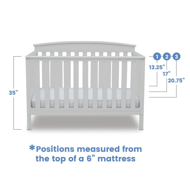 Delta gateway 4 sales in 1 crib walmart