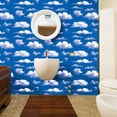 thumbnail image 2 of Coofit Wall Sticker Sky Cloud Ceiling Sticker Wall Decal for Bedroom Living Room, 2 of 9