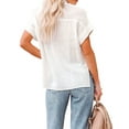 Sexy Dance Women Summer Button Down Blouse Shirts Cotton And Linen