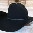 thumbnail image 6 of Stetson Red Rocks 3X Black Felt Cowboy Hat, 6 of 7