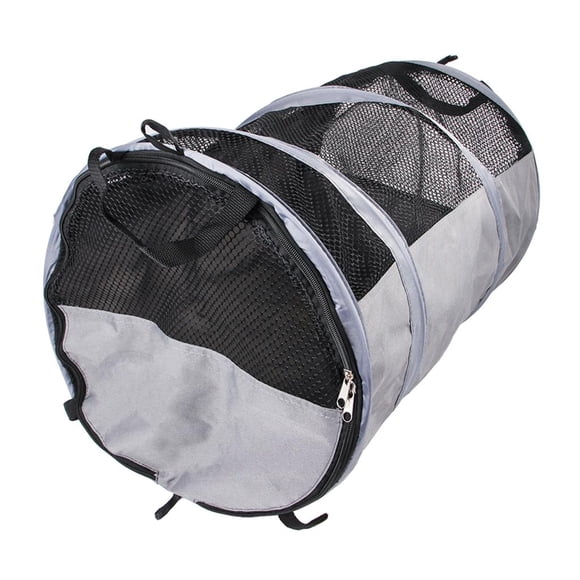Transportín para mascotas portátil y plegable Oxford, y conveniente de llevar, adecuado para perros medianos y todo , Los 41x57cm Gris Yinane Portaequipajes para viajes al aire libre