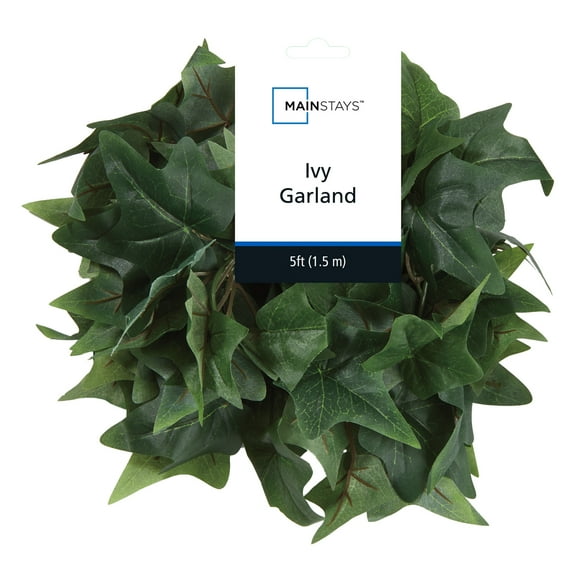Mainstays 5' Artificial Green Ivy Decorative Garland