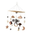 thumbnail image 4 of Juguete sensorial móvil de cuna de guardería Montessori, juguete de campana de cama colgante para pequeños, niñas, , regalos de cumpleaños, SM SunniMix Móvil de cuna, 4 of 8