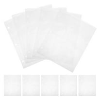 Masteelf 10pcs Transparent Refill Inner Pages for Card Binder Plastic Sleeves for Trading Cards Protectors Pocket Sleeves for Sports Card