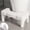 White, variant on 7 Inch Toilet Squat Stool for Adults, Non-Slip Bathroom Step Stool, Foot Rest Stool for Pooping, White