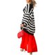 thumbnail image 5 of Txlixc Suéter de cardigan rayado femenino Txlixc moda, 5 of 6