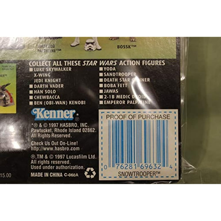 Figurine Star Wars POTF Boba Fett – Kenner USA 1997 (Green Card, Neuve Scellée)