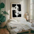 thumbnail image 5 of Floating Chairs Kaleidoscope - Manhattan New York Photography Surrealism Black and White Abstract Modern Art Silhouette Architecture Minimalist Unframed Wall Art Print 24 x 32 inches, 5 of 13