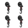 thumbnail image 2 of Copa de succión Ganchos Tiendas de escalada al aire libre Seturing Hook Tarps extraíble Removable Nylon Montañismo Coche Fix Sucker Red 4 paquetes Vogacara OD003404-01, 2 of 7