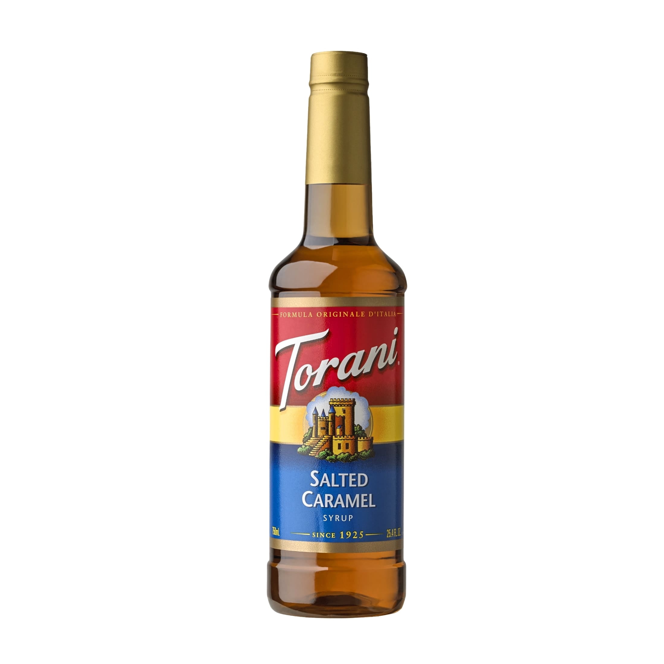 (4 pack) Torani Salted Caramel Flavoring Syrup, Coffee Flavoring, Drink Mix 25.4 oz