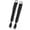 Natural black, variant on Low Braid Ponytail Extension Hairtie Easy To Wear For Quick Hairstyle Change Women Girl Cosplay Party Hairpiece 1Pair