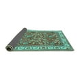 thumbnail image 2 of Ahgly Company Indoor Rectangle Persian Turquoise Blue Traditional Area Rugs, 2' x 4', 2 of 4