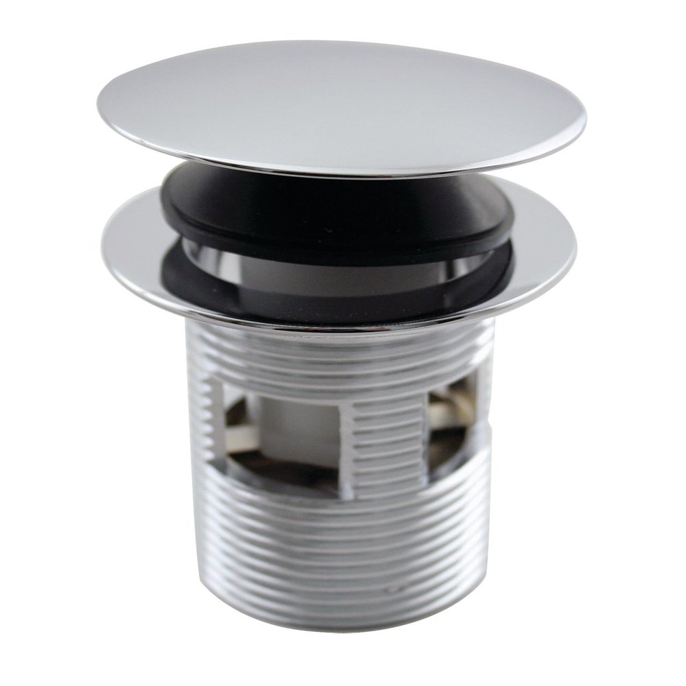 Tip Toe Integrated Overflow Bath Drain in Polished Chrome