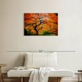 thumbnail image 2 of Elephant Stock Autumn Japanese Maple Tree Wall Art - Horizontal Canvas Wall Art - Living Room Wall Decor - Floral And Botanical Canvas - Orange And Brown Decor - 30" x 20", 2 of 8