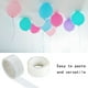 thumbnail image 3 of Para globos, pegamento transparente, removible, 1000 unidades, para el hogar, 3 of 6