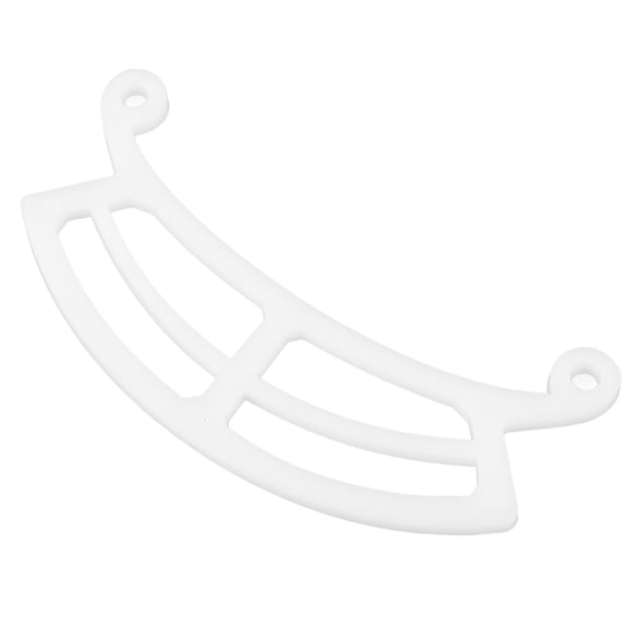 ELAYARD 1Set Easy to Install White Plastic Bird Feeding Cup Perch for Enhanced Bird Feeding Experience