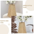 thumbnail image 4 of VERDANVERSE 2Ud Jarrón Tejido De Caña Estilo Rústico Para Flores Decorativo Y Práctico, 4 of 6