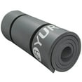 thumbnail image 1 of YR Tapete de Yoga Extragruesa 4/5" Tapetes de Ejercicio de Pilates de Espuma de Alta Densidad para Gimnasio en Casa 76" de Largo, Gris, 1 of 9