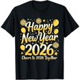 thumbnail image 2 of 100% Cotton Happy New Year 2026 Family Matching Party Celebration 2026 T-Shirt, 2 of 5