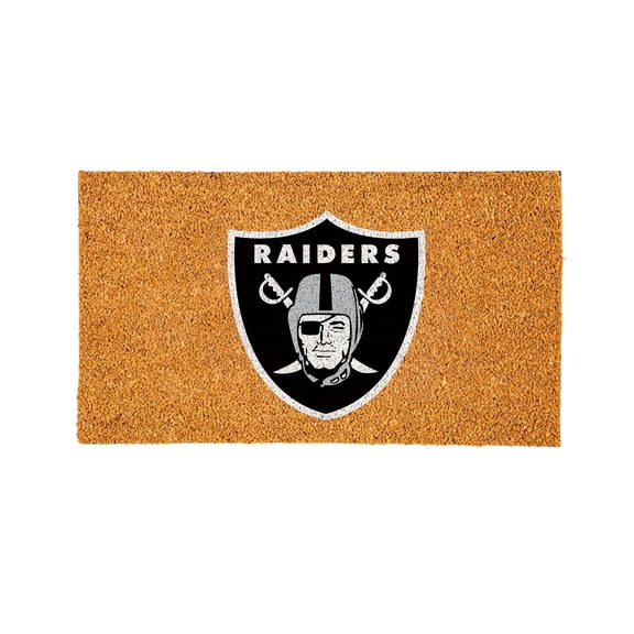 Las Vegas Raiders 28" x 16" Logo Turf Mat