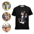 thumbnail image 5 of Tom And Jerry T-Shirt for Boys Girls, Kids Novelty Crew Neck Tops, Lightweight Short Sleeve Tee, XS-XL, 5 of 9