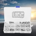 thumbnail image 1 of Rivet Screw Set,180pcs M5 Flat Head Screw Rivet Album Screw Rivet Best in Class, 1 of 11