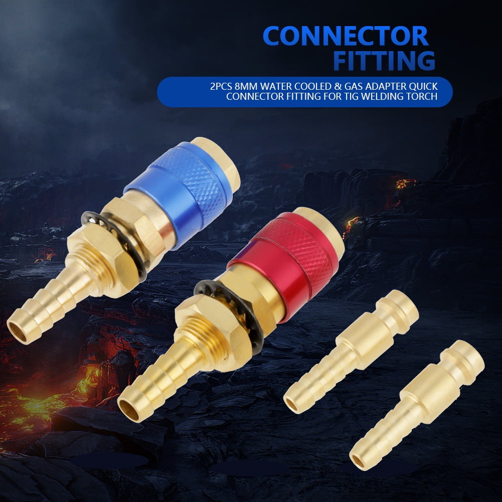 Quick Connector Set, Easy Operation Flexible Hose Connector Light