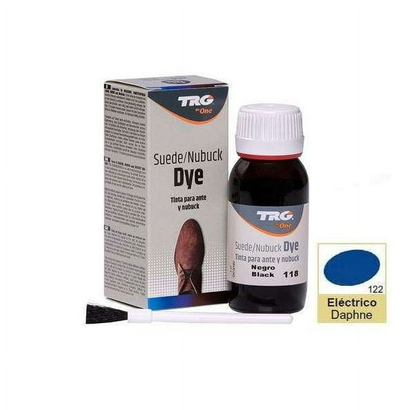 TRG Daphne Blue 122 Suede nubuck dye - excellent quality penetrating dye to enhance faded or worn footwear. Best suede shoe dye and nubuck shoe dye