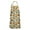 White Blue Sunflower, variant on Beige Sunflower Pattern Apron-Garden Aprons for Women with Pockets-Cotton Linen Waterproof Kitchen Cooking Gardening Aprons Adjustable for Kitchen,Cooking,BBQ and Salon 33x27 Inch
