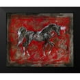 thumbnail image 2 of Wiley, Marta 18x15 Black Modern Framed Museum Art Print Titled - Red Lepa Zena Differnt Border, 2 of 5