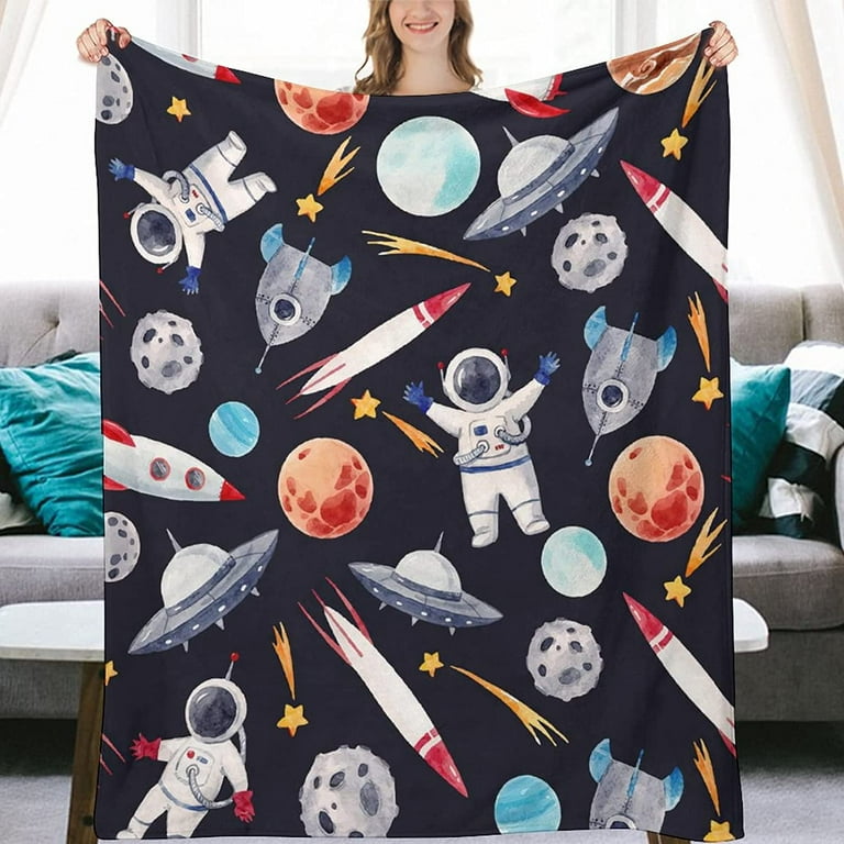Space Astronaut Blanket Space Planet Travel Throw Blanket Gifts for Girls  Boys Super Warm Soft Plush Lightweight Fleece Flannel Blanket Winter Couch  Bedding Blanket for Baby Kids Adults Women 50x60 - Walmart.com
