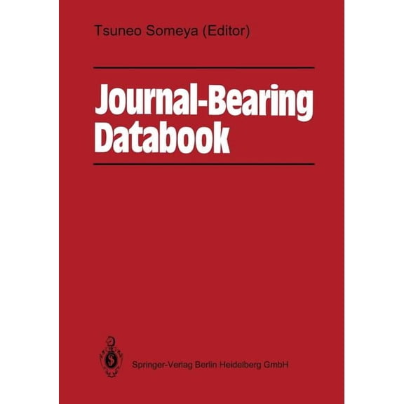 Journal-Bearing Databook, (Paperback)