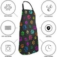 thumbnail image 4 of Cute Dog Apron with 2 Pockets and Adjustable Neck Waterproof Kitchen Cooking Dog Grooming Aprons for Women Men, 4 of 6