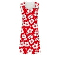 thumbnail image 4 of Taylonsss Womens Summer Dress Sleeveless Strappy V Neck Flowy Casual Floral Print Beach Vacation Maxi Dress, 4 of 5