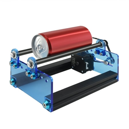 

Engraving Roller for Cylindrical Objects with 360° Rotating Engraving 5 Angle Adjustments Engraving Diameter 20mm-80mm Compatible with Atomstack Sculpfun Totem Engraver