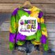 thumbnail image 3 of Gibobby Sudaderas para mujer Camisa de para mujer, sudadera, camisa de día de fiesta de , Top informal de manga larga (Verde, L), 3 of 5