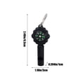 thumbnail image 3 of Emergency Survival Function Whistle with Compass, Outdoor Multifunctional Tool Safety Whistle with Lanyard, Ideal for Kayaking, Boating, Hiking, Camping, Climbing, Hunting, Fishing, Rescue Signaling, 3 of 7
